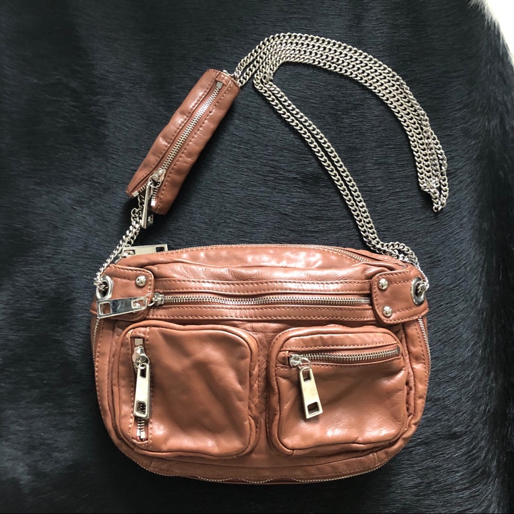 Steve Madden Leather Crossbody Bag/Purse